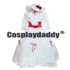 Mary Poppins Movie Princess Mary White Party Dress Cosplay Costume343O