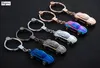 Chaveiros Lanyards Top Car Key Chains Men Women Brand Shape With lights High Quality Holder Metal Keychain Ring Gift Jewelry K17385 230710