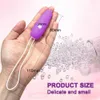 Oeufs / balles sans fil Bluetooth App Mini Bullet Vibromasseur Stimulateur de clitoris féminin Télécommande Pantie Vibration Love Egg Sex Toy 230710