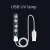 Dekorationer USB Fish Tank UV bakteriedödande lampa Dränkbar Akvarium Sterilisator Desinfektion Alger borttagning och vattenrening 230710