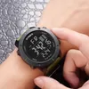 Mens Watch Military Water resistant SYNOKE Sport watch Army LED Digital wrist Stopwatches For Male relogio masculino Watches