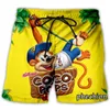 Pantaloncini da uomo Phechion moda uomo/donna snack stampa 3d novità casual streetwear uomo sportivo allentato L13