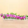 Decoratieve bloemen nep bloem Rose Garland kunstmatige wijnstok Ivy Leaf 7 Ft Home Faux Silk DIY Party Decor