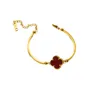 Designer Classic 4/4 Leaf Clover Bracelet Gold Onyx Shell Moeder de Pearl Girls Wedding Moeders Dag Juweliers Geschenken MM