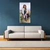 Canvas Art Before the Bath William Adolphe Bouguereau Painting Hand Painted Portrait Artwork for Club Bar Wall Decor