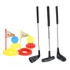 Intelligens Toys Outdoor Mini Funny Golf Toy Set Kids Learning Active Early Education Sports Game träning Boll Toys Boys and Girls Play 230711