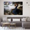 Миранда The Tempest William Adolphe Bouguereau Painting Classical Canvas Art Replica РЕПЧИ