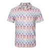 Hawaii Designer Herren Freizeithemden Sommer Kurzarmhemd Modedruck Herrenhemden