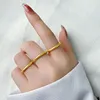 Obrączki ślubne prosta konstrukcja gładki pierścionek ze stali nierdzewnej dla kobiet moda męska klasyczny kochanek biżuteria na palce prezenty urodzinowe