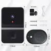 Z30 Campanello elettronico senza fili WiFi Smart Video Campanello Citofono visivo digitale WIFI Campanello per porte Portiere Telecamera di sicurezza domestica