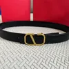 Designer Women Leather Belt For Woman Beltes Waistband 105-125cm Man Golden Silver Bronze Buckle Belts Lady Grain Waistbands Width 3.8cm