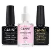 Nagellak Canni 18ml Long Wear Diamond Nowipe Top Coat Peeloff Base Coat Luxury Mirror Bottle Soak Off UV LED Gel Polish Nail Manicure 230711