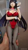 Movie Games original bulk defective B-style FREEing Kakegurui xx Yumeko Jabami 1/4 Bunny Ver Pvc action Figure Adults Collection Model doll