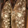Stiefel, quadratische Zehen, Western-Cowgirl-Cowboy-Stiefel für Damen, schmal, mittelkalb, bestickt, Lauf, große Größe, L230711