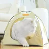 Tente Portable pliable pour animaux de compagnie chien chat tente maison Durable chiens chats lit maisons pour animaux de compagnie