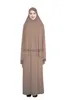 Scialli Full Cover Abito da preghiera per donne musulmane Niquab Sciarpa lunga Khimar Hijab Islam Grandi vestiti sopra la testa Jilbab Ramadan Arab Middle East x0711