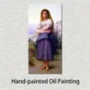 Strickmaschinengemälde, William Adolphe Bouguereau, Leinwandkunst, handgefertigt, realistisch, romantisches Kunstwerk, Wanddekoration