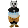 Livraison rapide Kung fu panda mascotte Costume fête mignonne fête déguisement adulte enfants taille284l