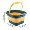 Bathroom Sinks Foot Soaking Bath Basin Tub Foldable Foot Spa Basin Tub Stress Relief Collapsible Footbath Bucket Feet Spa Massage Washing Tubs 230710