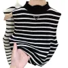 Women's Knits  Tees Women's Sling Tank Top T-shirt Knitted Sleeveless Women's T-shirt Knitted Sports Designer Summer Top