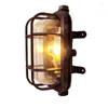 Wall Lamps American Retro Industrial Creative Lamp Loft Personality Bar Decoration Waterproof Explosion-proof Outdoor E27 Lighting