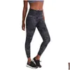 Yoga Outfit L 32 Leggings Tie Dye Gym Kleding Vrouwen Hoge Taille Hardlopen Fitness Sport Fl Lengte Trouses Workout Capri Leggins Drop Dh6Gq