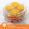 BBQ Tools Accessories Air Fryer Dehydrator Rack Compatible with Ninja Foodi 6.5Qt 8Qt Food Grade Stainless Steel Stand Accessories 5 Stackable D 230710