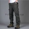 Altri Abbigliamento Tuta Pantaloni cargo militari Abbigliamento da uomoPantaloni della tuta larghi resistenti Pantaloni da lavoro dell'esercito da combattimento multitasche casual in cotone x0711