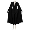 زي Cruella Cosplay Coat Black Coat Thordits Halloween Carnival Party Suit265H