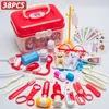 Narzędzia warsztatowe zestaw lekarski dla dzieci udawaj zagraj w dziewczyny gry fabularne zestaw akcesoriów szpitalnych torba na narzędzia dla pielęgniarek zabawki dla dzieci prezent 230710