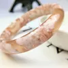 Strand Drift Cherry Blossoms Natural Crystal Bangles One Thing Picture Bracelets Lucky For Women Gift Fresh Jewelry