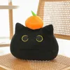 Poupées en peluche 3040 cm Kawaii Orange chat noir poupée jouets mignon haute qualité cadeaux pour garçons filles amis décorer enfants 230711