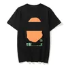 Designer Hommes T-Shirts Streetwear Manches Courtes Fluorescent Grande Lettre À Tête Hommes Femmes T-shirts T-shirts TEES Marque Amoureux T-shirts Couples Top Vêtements Pull