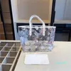 Bag handväskor designer väskor strandsäckar påsar multifunktionella stora kapacitet shopping väskor mode miljövänlig pvc transparent