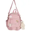 Mochilas escolares Mochila pequeña Mujer Linda Multifuncional Dualuse para niñas adolescentes Estudiante Kawaii Mini Mochilas de viaje Mochila 230710