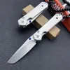 Chris Reeve Sebenza 25th knife CR folding knife 440c 58HRC CNC mercerizing handle field survival tools outdoor tactical hunting Knives BM42 UT85