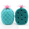 Brosses De Bain Éponges Épurateurs Sile Brosse De Douche Ananas Mas Bébé Shampooing Doux Entraînement Sensoriel Touch Drop Livraison Maison Jardin Dhylf