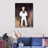 Handmade Edouard Manet Paintings of Portrait of Henry Bernstein as A Child Landscape Canvas Art for Office Wall Decor