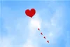 Kite Accessories 5m love heart soft kite fly nylon fabric weifang big wheel walk in sky outdoor toys for adults ikite 230711
