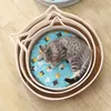 Pet En Hennep Geweven Nest Cat Bed Cat Claw Slijpmat Voor De Zomer