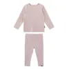 Pyjamas 20 färger Höst Vinter Barn Pyjamas Set Elastiska TopparByxor.Unisex Barn Sovkläder Kostym Småbarn Pojke Flicka Basic Inside Kläder 230710