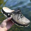 Sandały Yishen Sandał Mężczyźni Kaptuki wodne Buty wodne Outdoor Beach Casual Buty puste zapatos de hombre letnie klapki klapki buty 230710