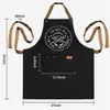 Kitchen Apron Kitchen Apron Funny Print Pockets Unisex Full Neck-hanging Type Bar Coffee House Diner Chef Mother Kitch R230710