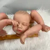 Poupées 20 pouces déjà peintes Kit bébé Reborn LouLou avec cheveux et cils 3D peau non assemblée bricolage pièces de poupée à la main 230710