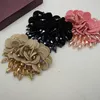 Shoe Parts Accessories 2 Pcs 2.9inch Women Bow Flower Crystal Flip Flop Shoe Charms Beaded Fashion Shoe Clips 230710