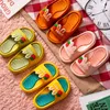 Slipper Warrior Children Beach Slippers Summer Kids Shoes Indoor Outdoor Soft Anti-slip Medium Children's Shoes Flip-flops Personality 230710