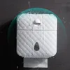 Suportes para papel higiênico Suporte para rolo de papel higiênico à prova d'água Suporte para papel toalha montado na parede Suporte para rolo de papel higiênico Estojo Tubo Caixa de armazenamento Acessórios de banheiro 230710