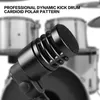 Microfone de instrumento G-MARK GDM8 Kit de microfone de bateria com fio de 7 peças Dynamic Kick Bass Tom/Snare Cymbals Use For Drums Vocal Band DJ Stage Instrumental Recording Live