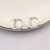 Charme s de créateurs marque élégante étalon double lettres filles boucles d'oreilles bijoux de mode femme oreille accessoire 20style y240429