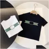 Famille Correspondant Tenues Enfants T Shirts Tops Tees Lettres Vêtements Fille T-shirts Mode Confortable Casual Enfant Garçon Bébé 14 Styles C Dhil0